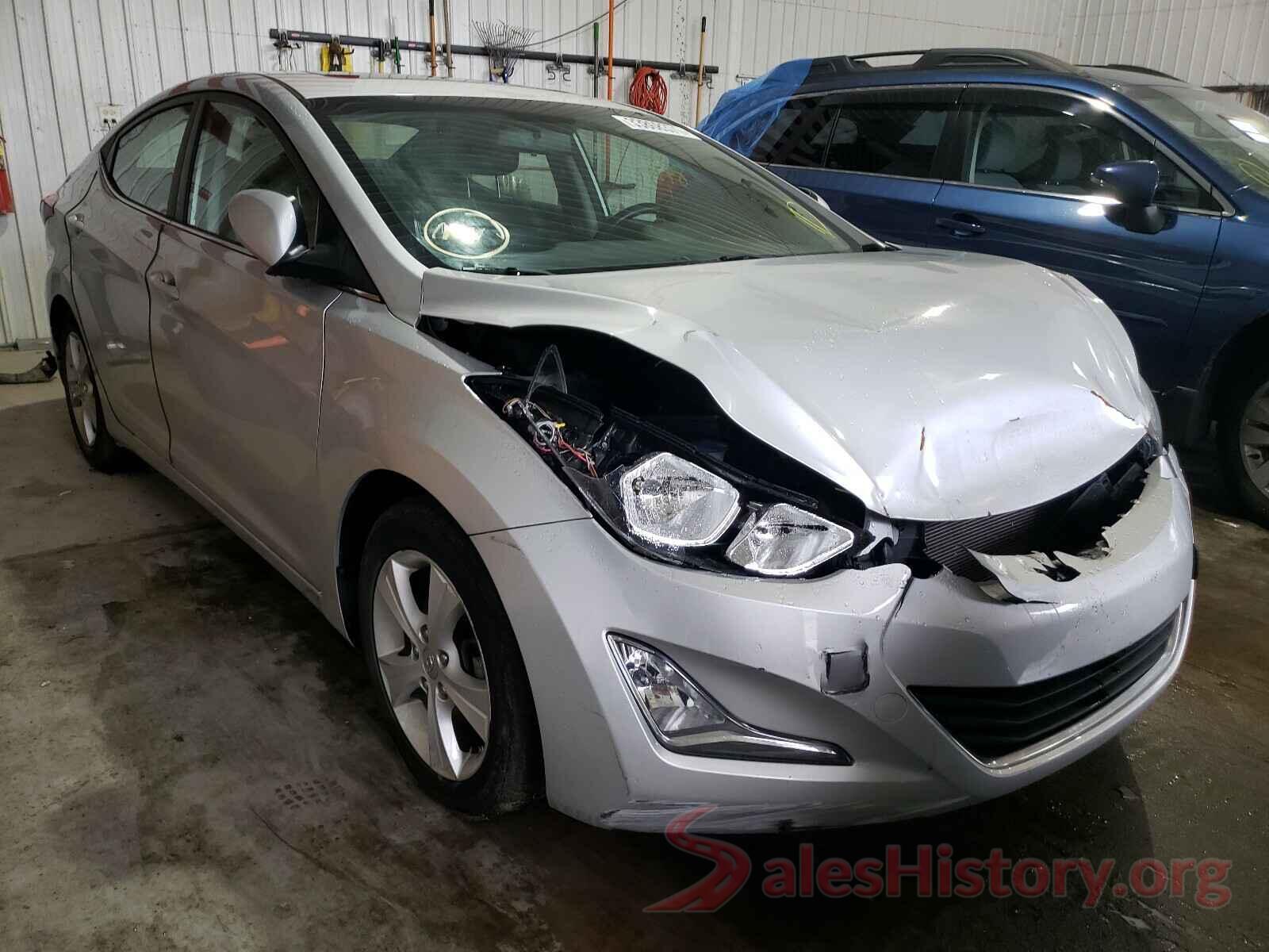 KMHDH4AE4GU484751 2016 HYUNDAI ELANTRA