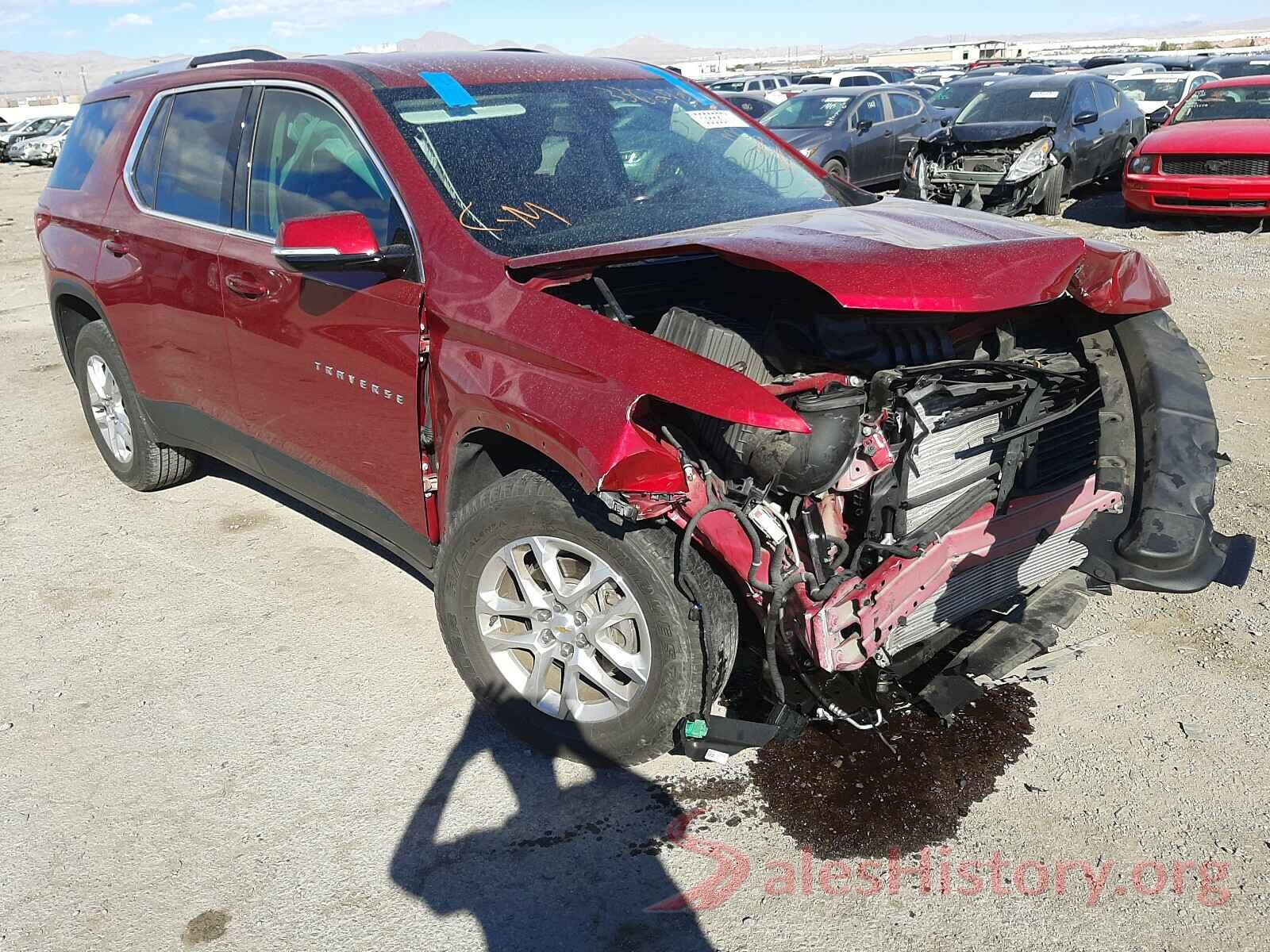 1GNERGKW7JJ214377 2018 CHEVROLET TRAVERSE