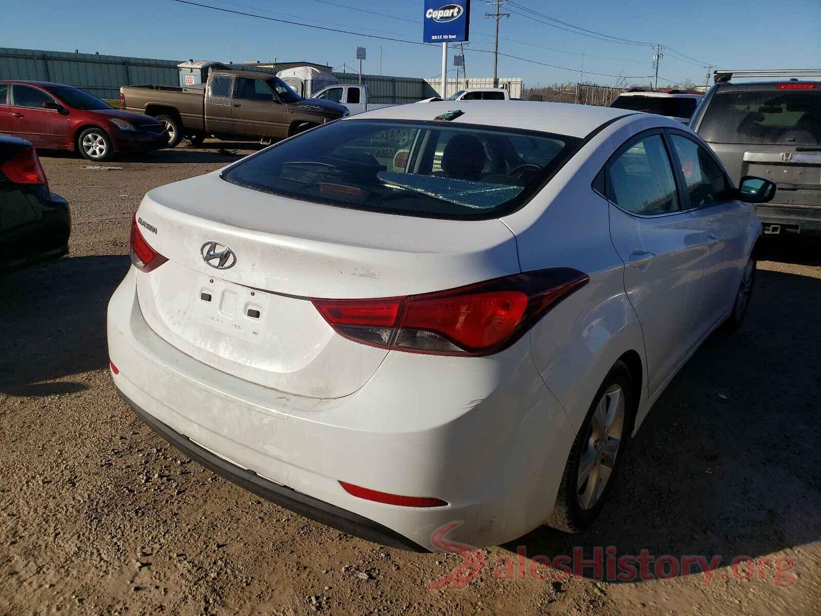 5NPDH4AE1GH781426 2016 HYUNDAI ELANTRA