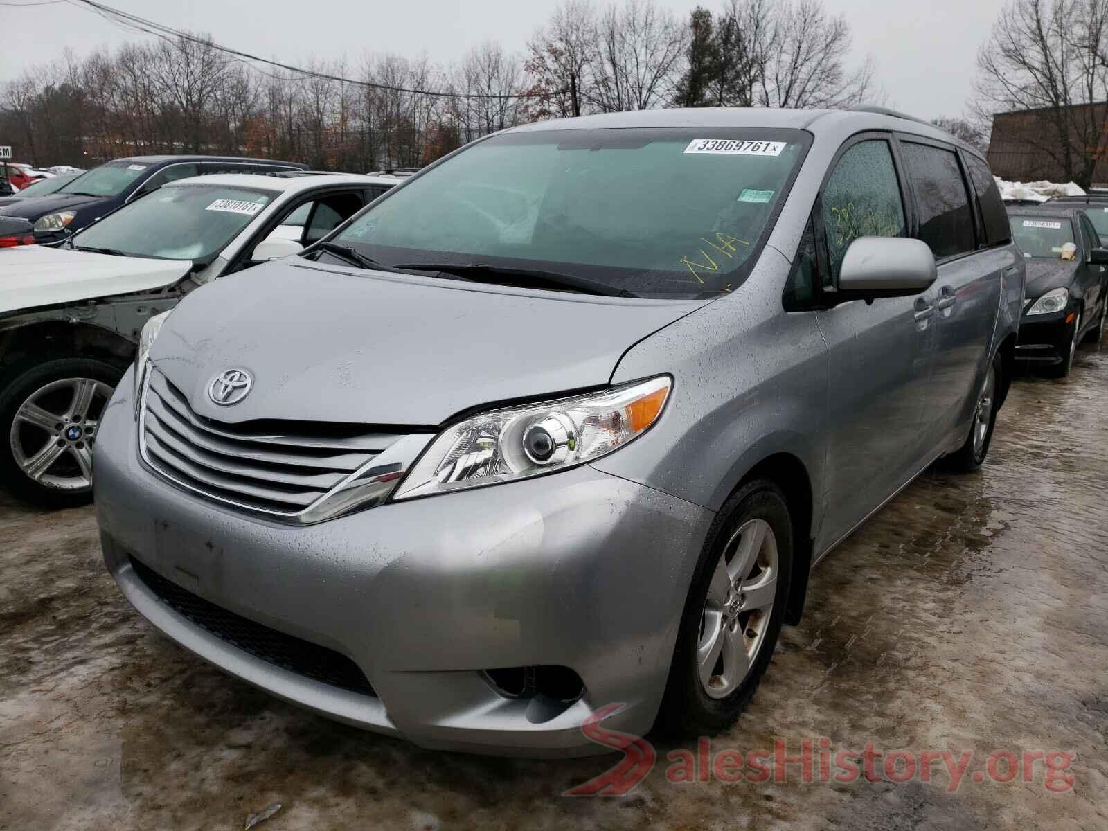 5TDKK3DC2GS695808 2016 TOYOTA SIENNA