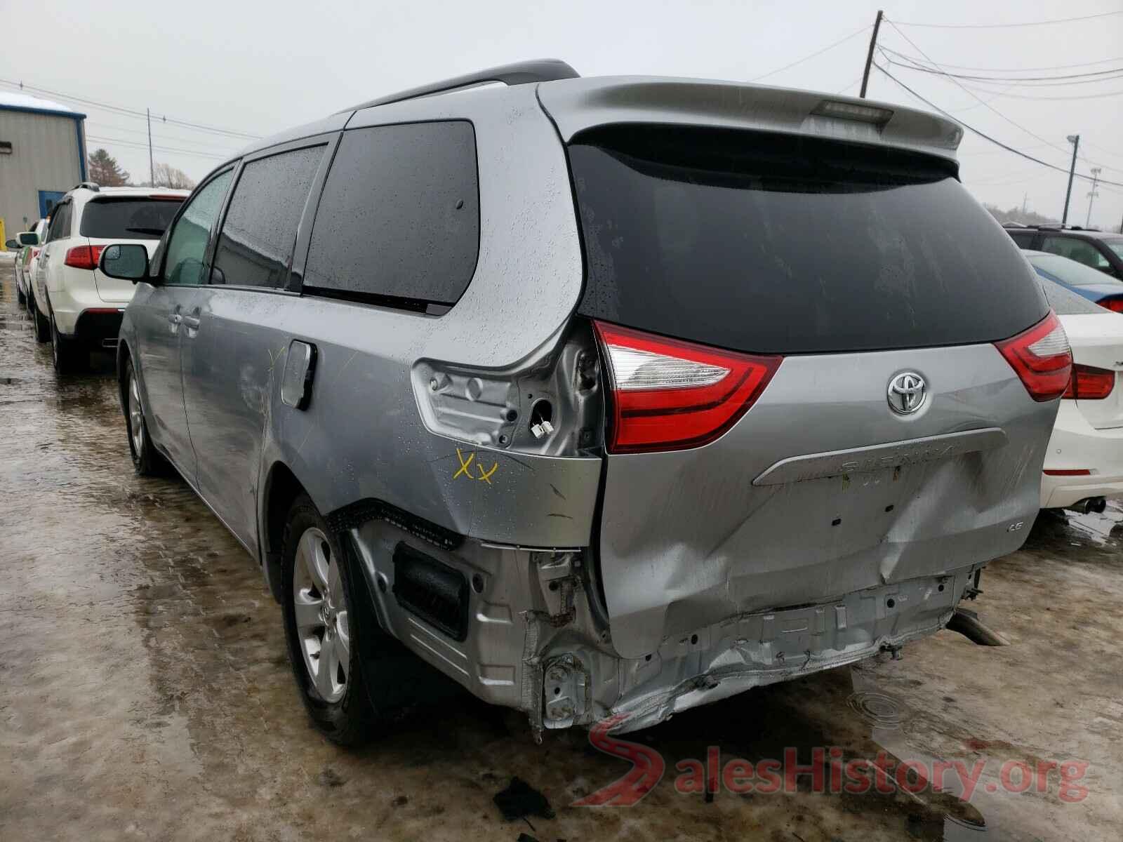 5TDKK3DC2GS695808 2016 TOYOTA SIENNA