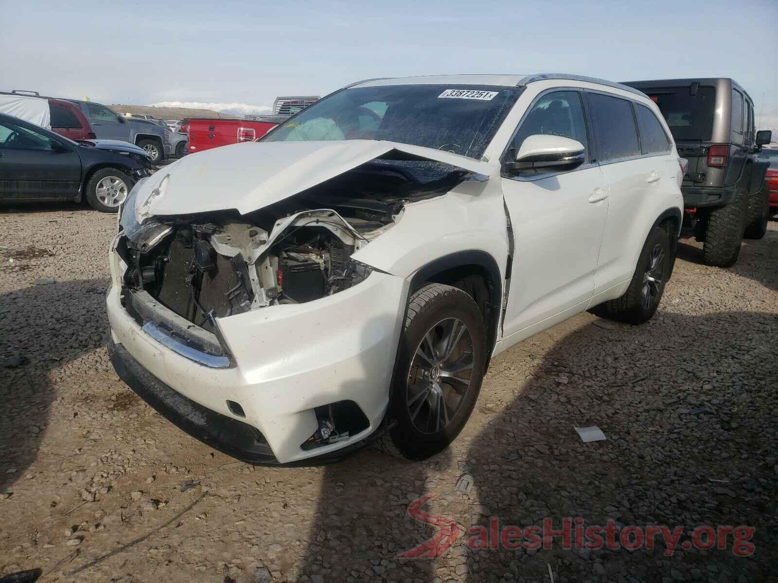 5TDJKRFH5GS232603 2016 TOYOTA HIGHLANDER