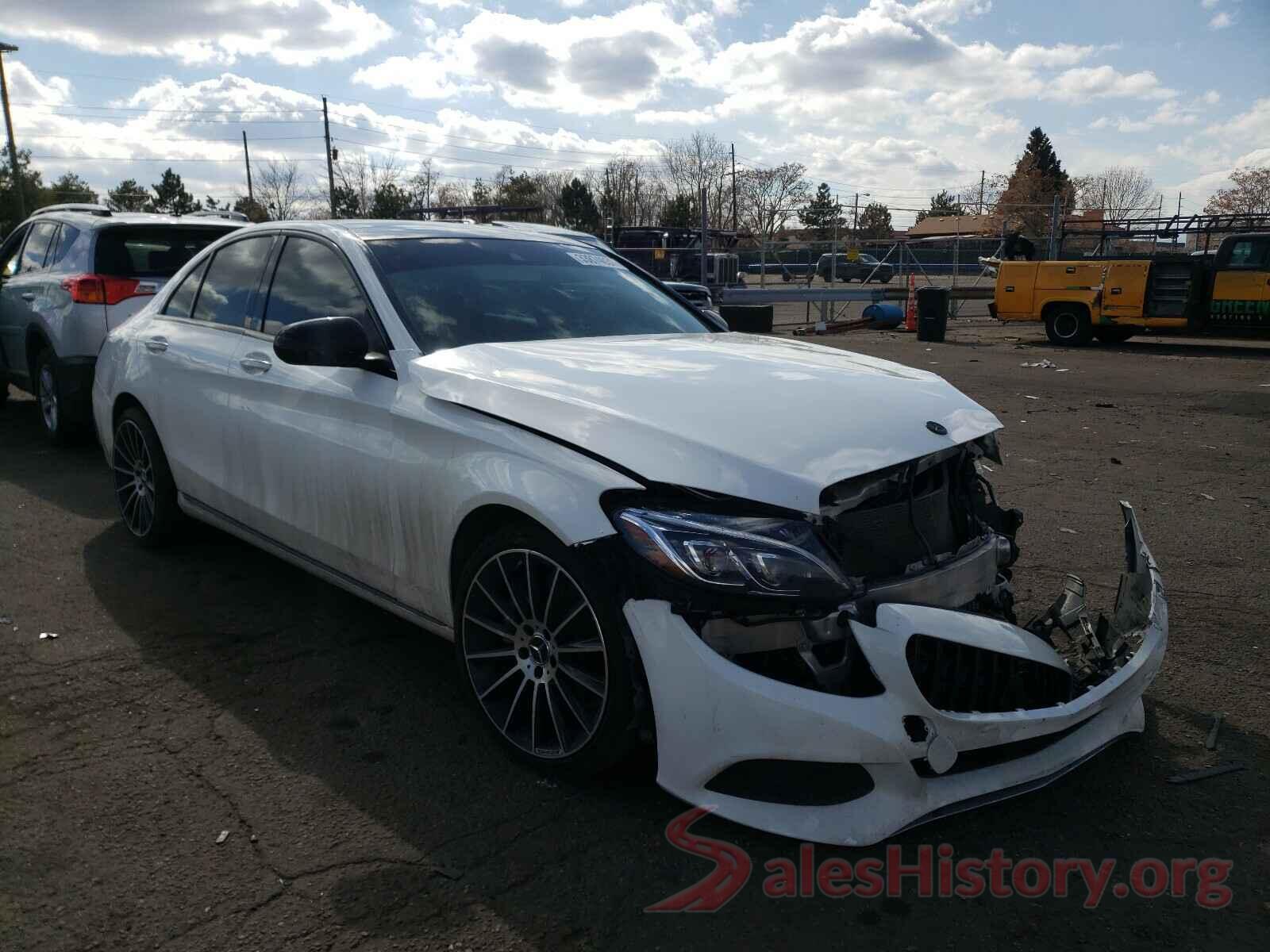 55SWF4KB2HU207063 2017 MERCEDES-BENZ C CLASS