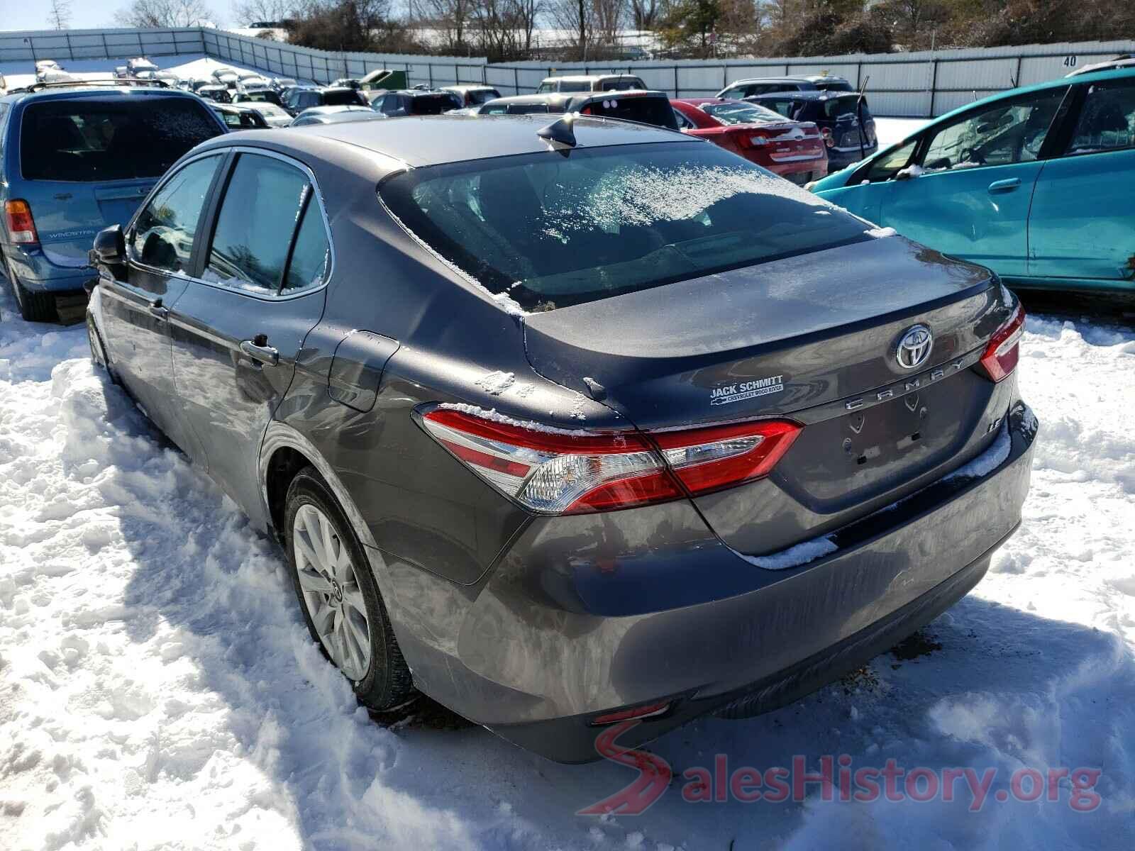 4T1B11HK0KU254302 2019 TOYOTA CAMRY