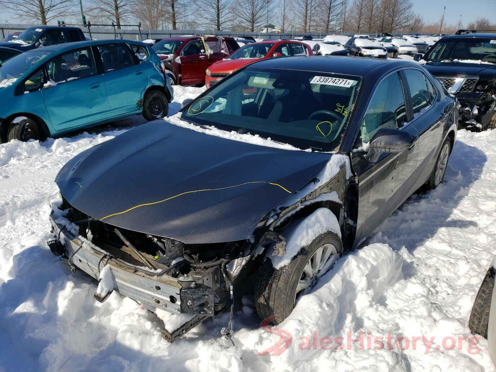 4T1B11HK0KU254302 2019 TOYOTA CAMRY