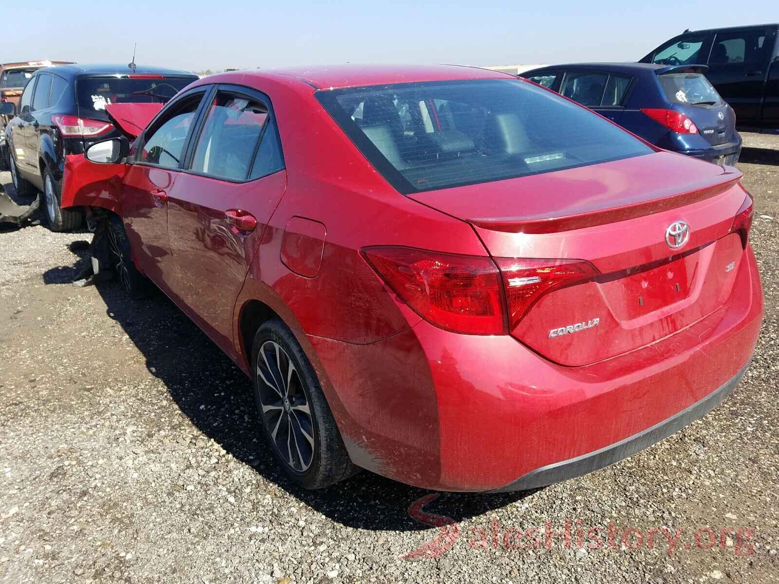 2T1BURHE1HC849296 2017 TOYOTA COROLLA