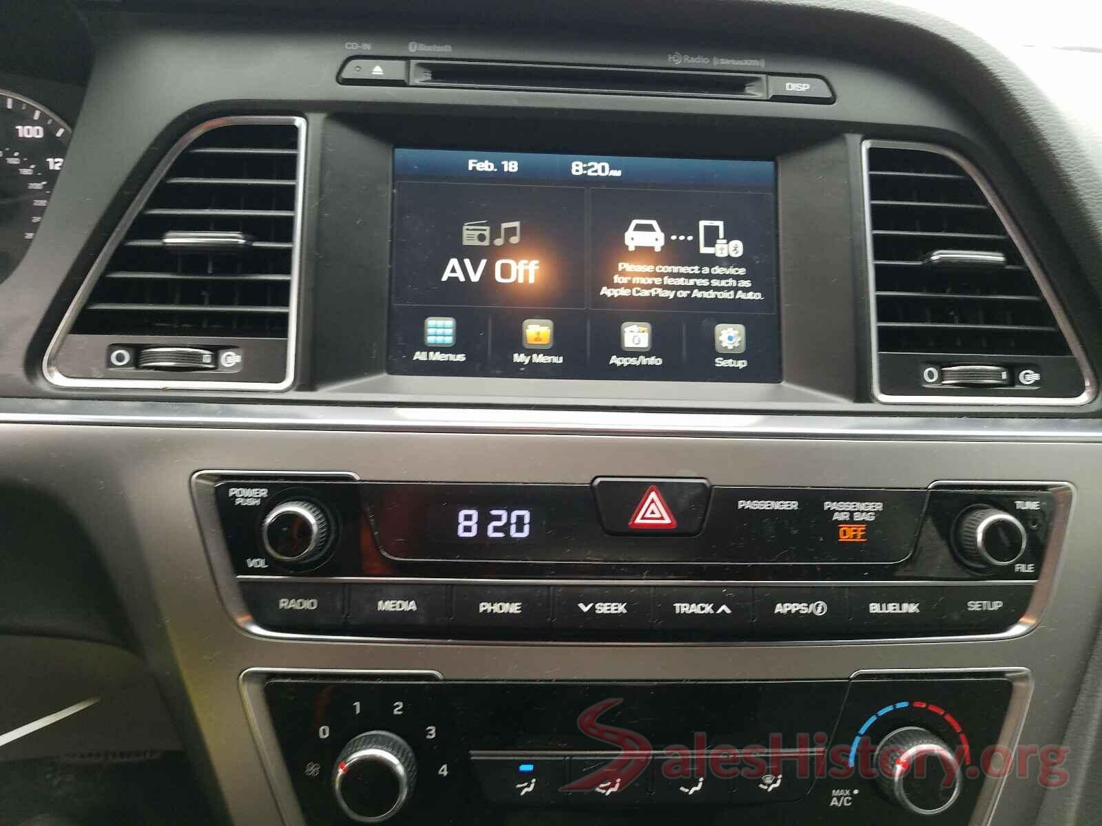 5NPE34AF4HH511314 2017 HYUNDAI SONATA