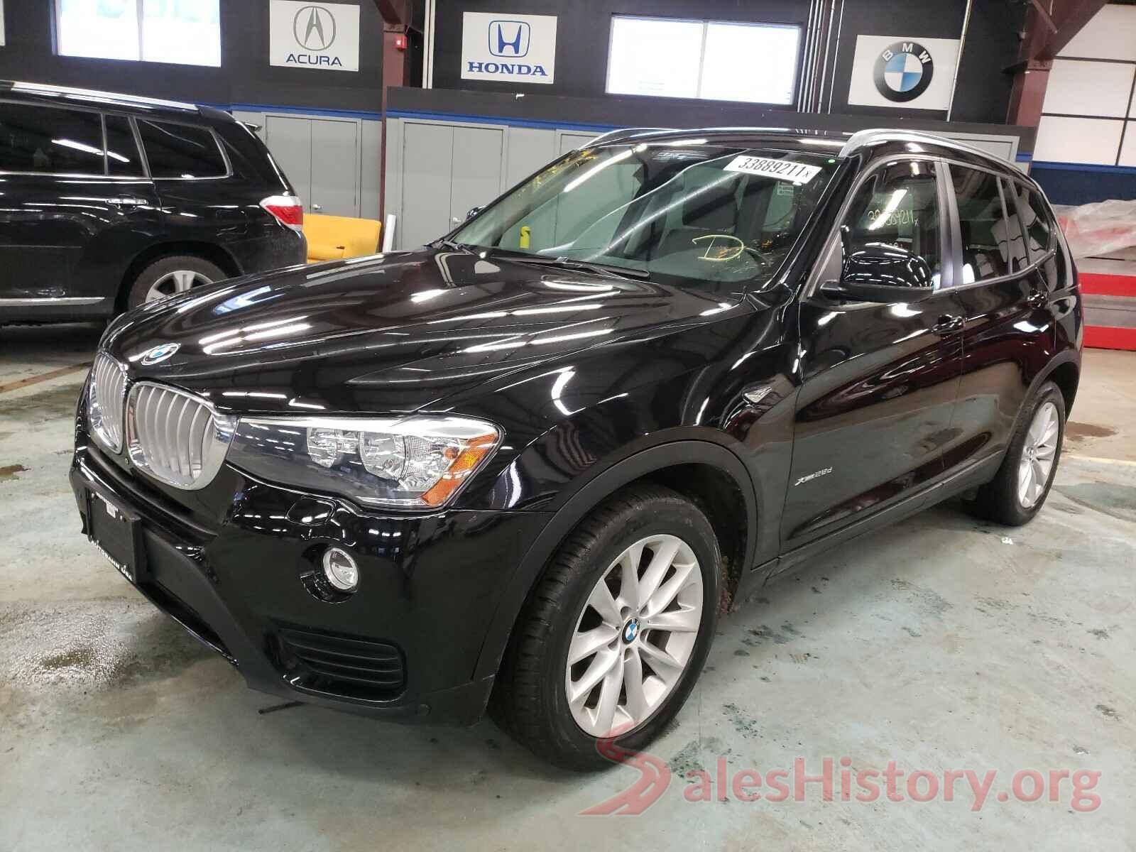 5UXWY3C52G0N86981 2016 BMW X3