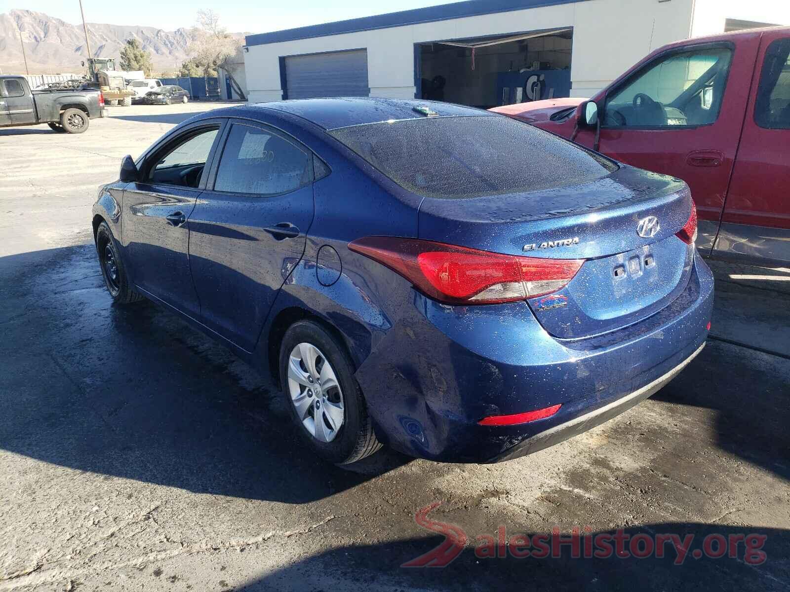 5NPDH4AE3GH736777 2016 HYUNDAI ELANTRA