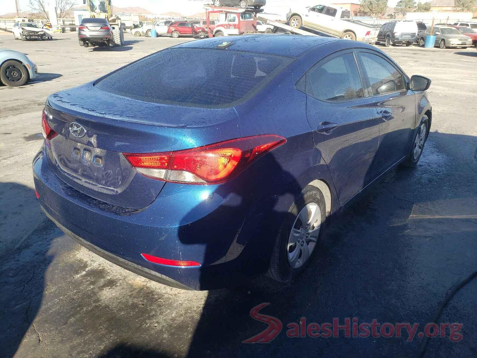 5NPDH4AE3GH736777 2016 HYUNDAI ELANTRA