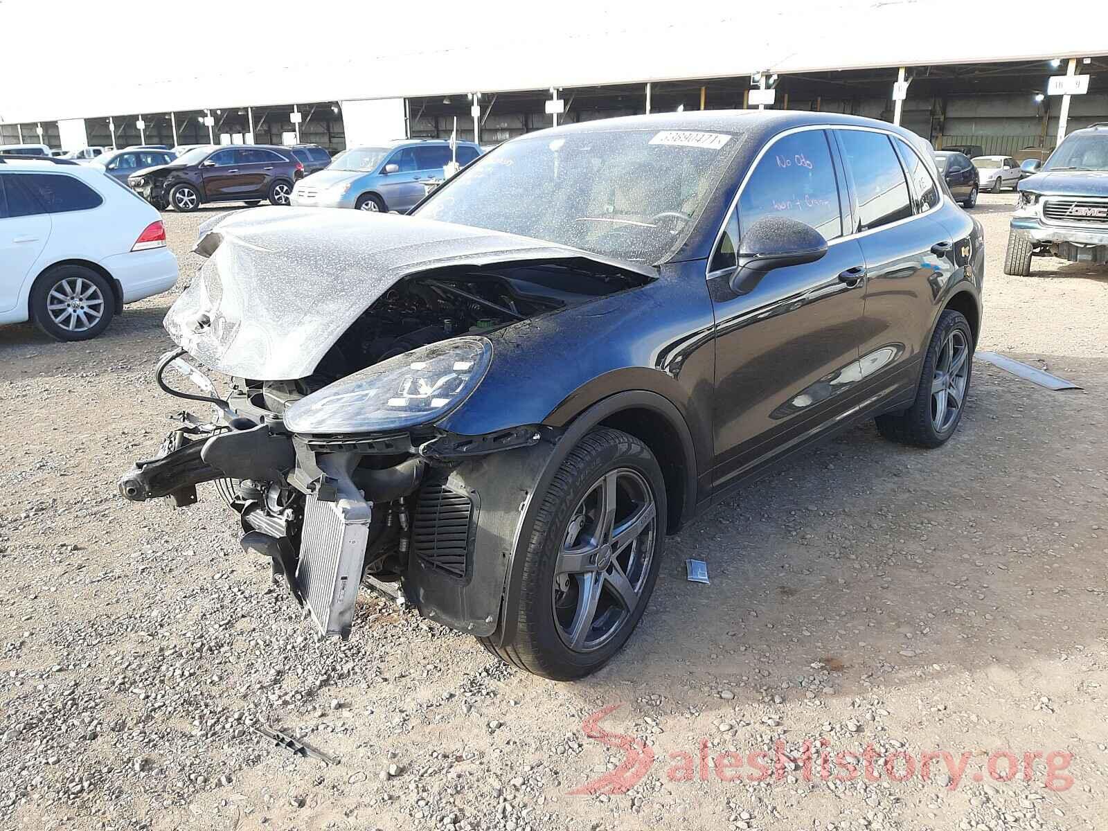 WP1AB2A28GLA94291 2016 PORSCHE CAYENNE