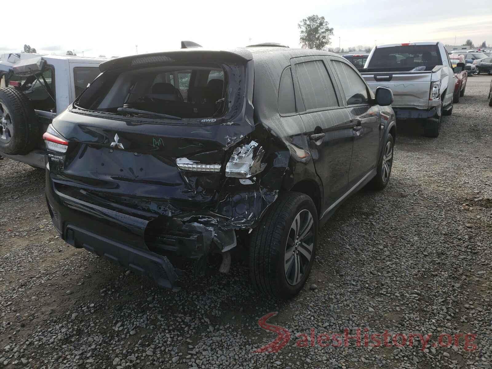 JA4AR3AU1LU027535 2020 MITSUBISHI OUTLANDER