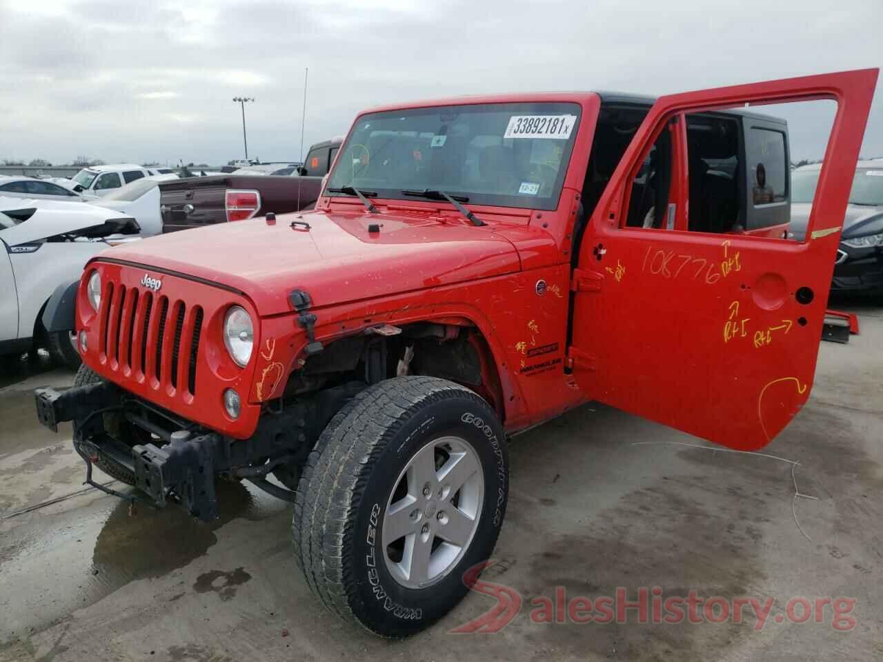 1C4HJWDG0GL188862 2016 JEEP WRANGLER