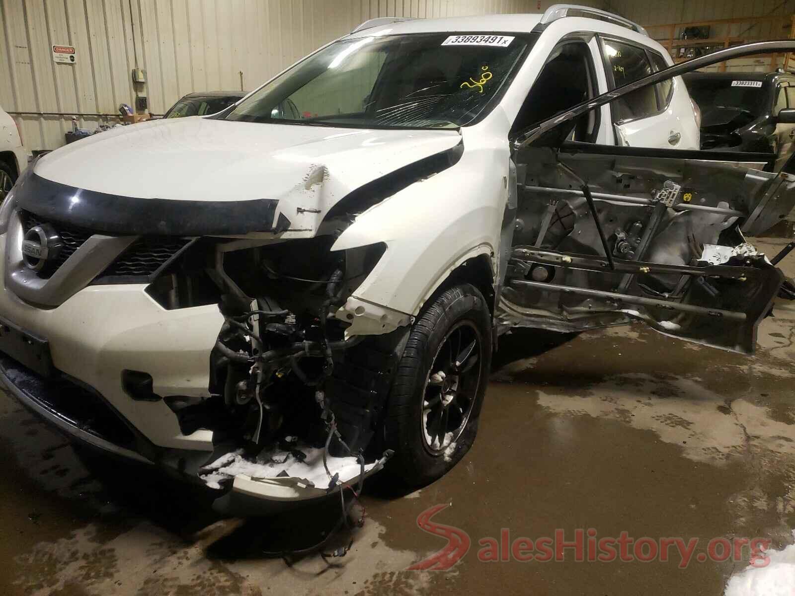 5N1AT2MV7GC745622 2016 NISSAN ROGUE