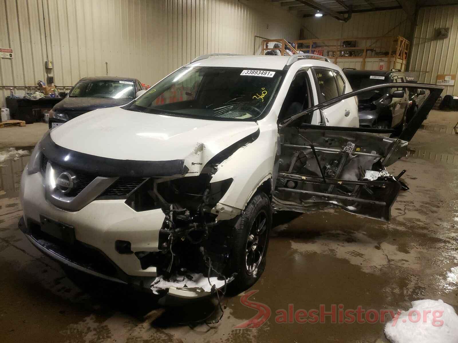 5N1AT2MV7GC745622 2016 NISSAN ROGUE