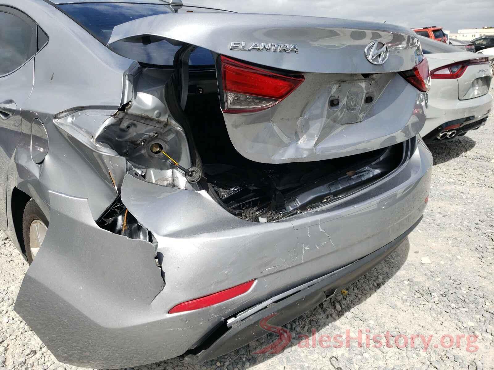 5NPDH4AE6GH779607 2016 HYUNDAI ELANTRA