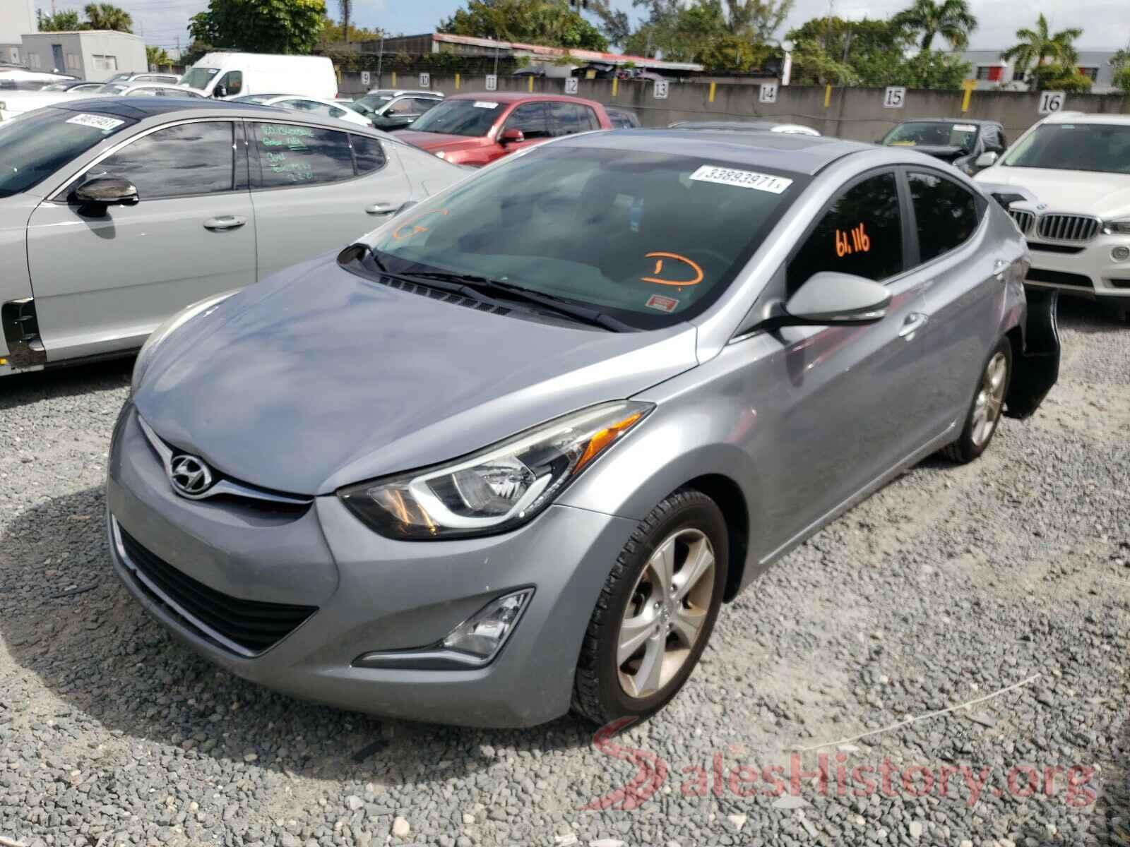 5NPDH4AE6GH779607 2016 HYUNDAI ELANTRA