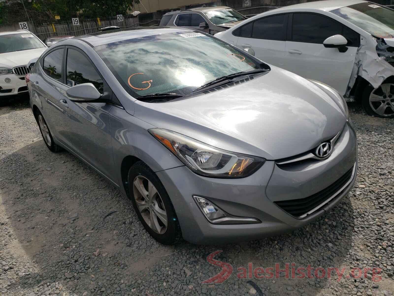 5NPDH4AE6GH779607 2016 HYUNDAI ELANTRA