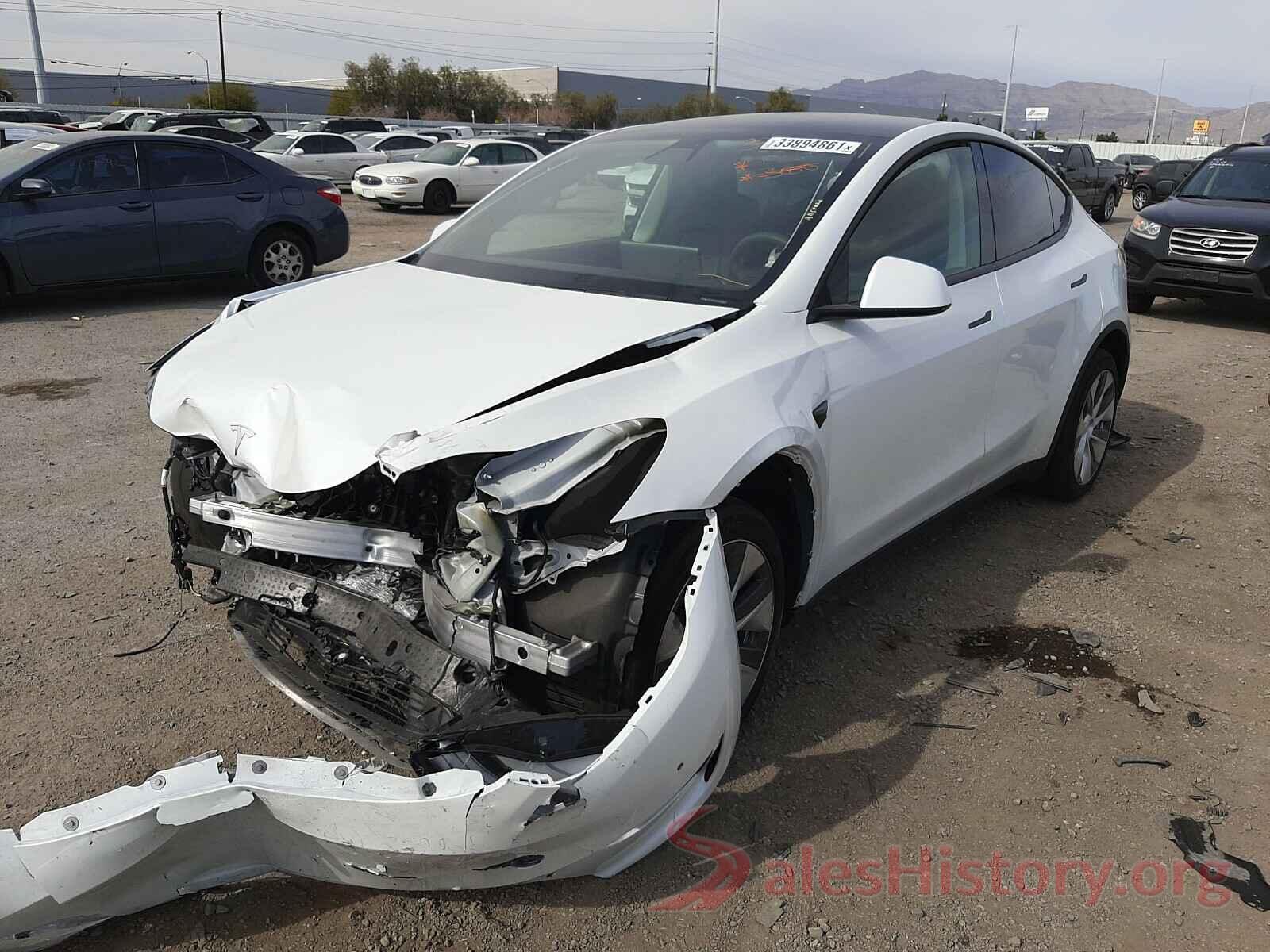 5YJYGDEE2LF035140 2020 TESLA MODEL Y