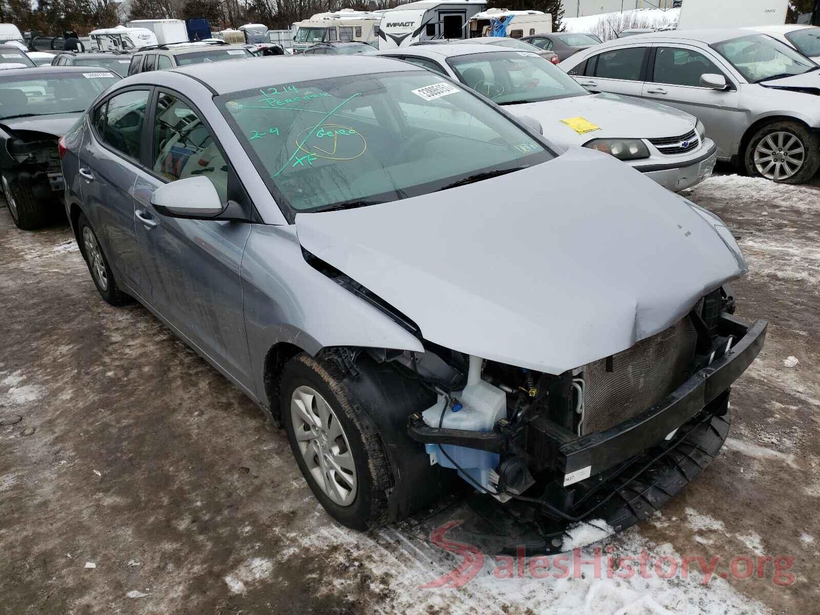 5NPD74LF6HH163996 2017 HYUNDAI ELANTRA