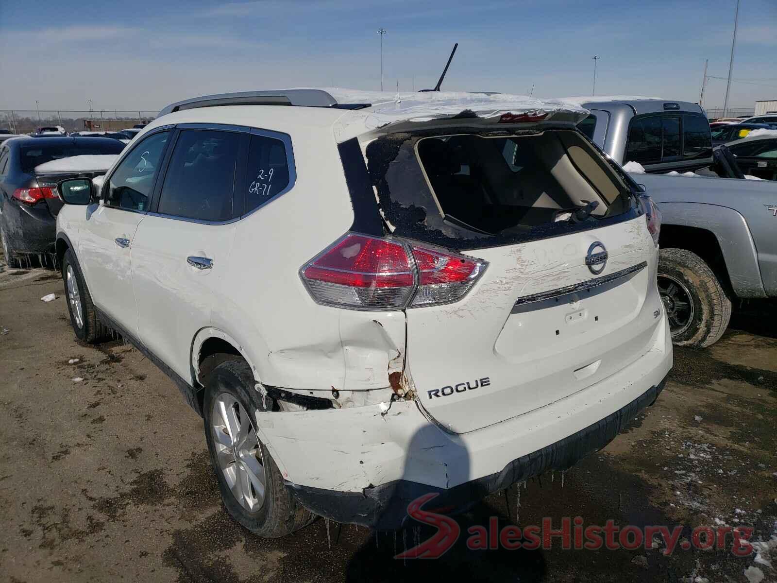 5N1AT2MT4GC912811 2016 NISSAN ROGUE