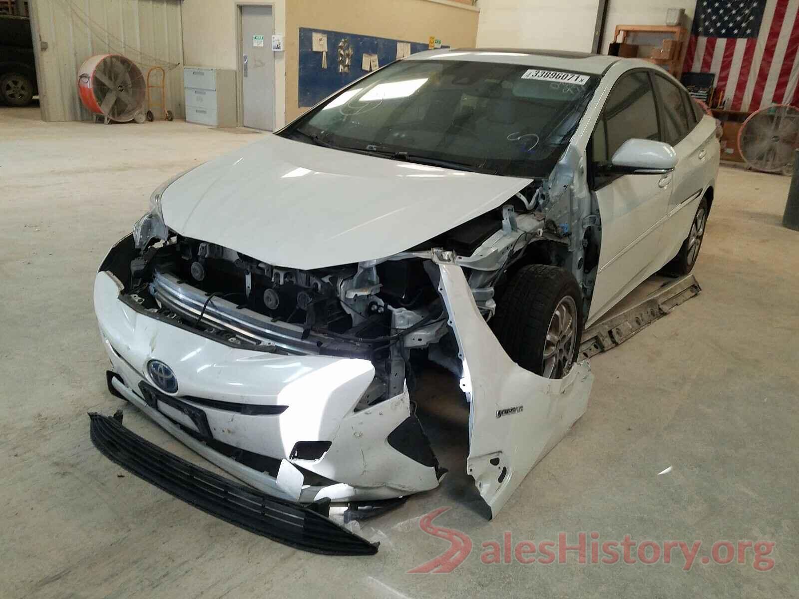 JTDKARFU4H3033971 2017 TOYOTA PRIUS