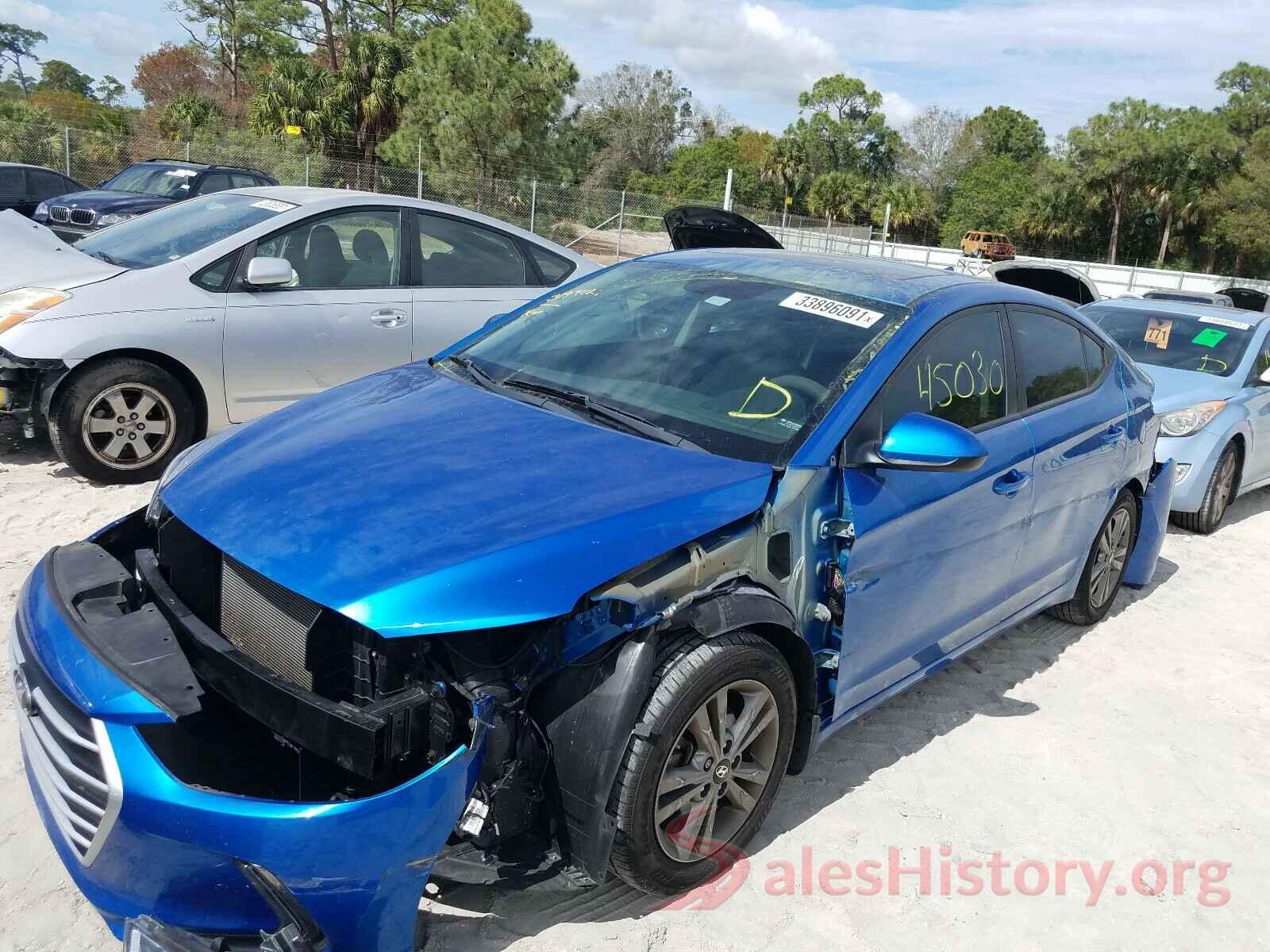 5NPD84LF7JH239499 2018 HYUNDAI ELANTRA