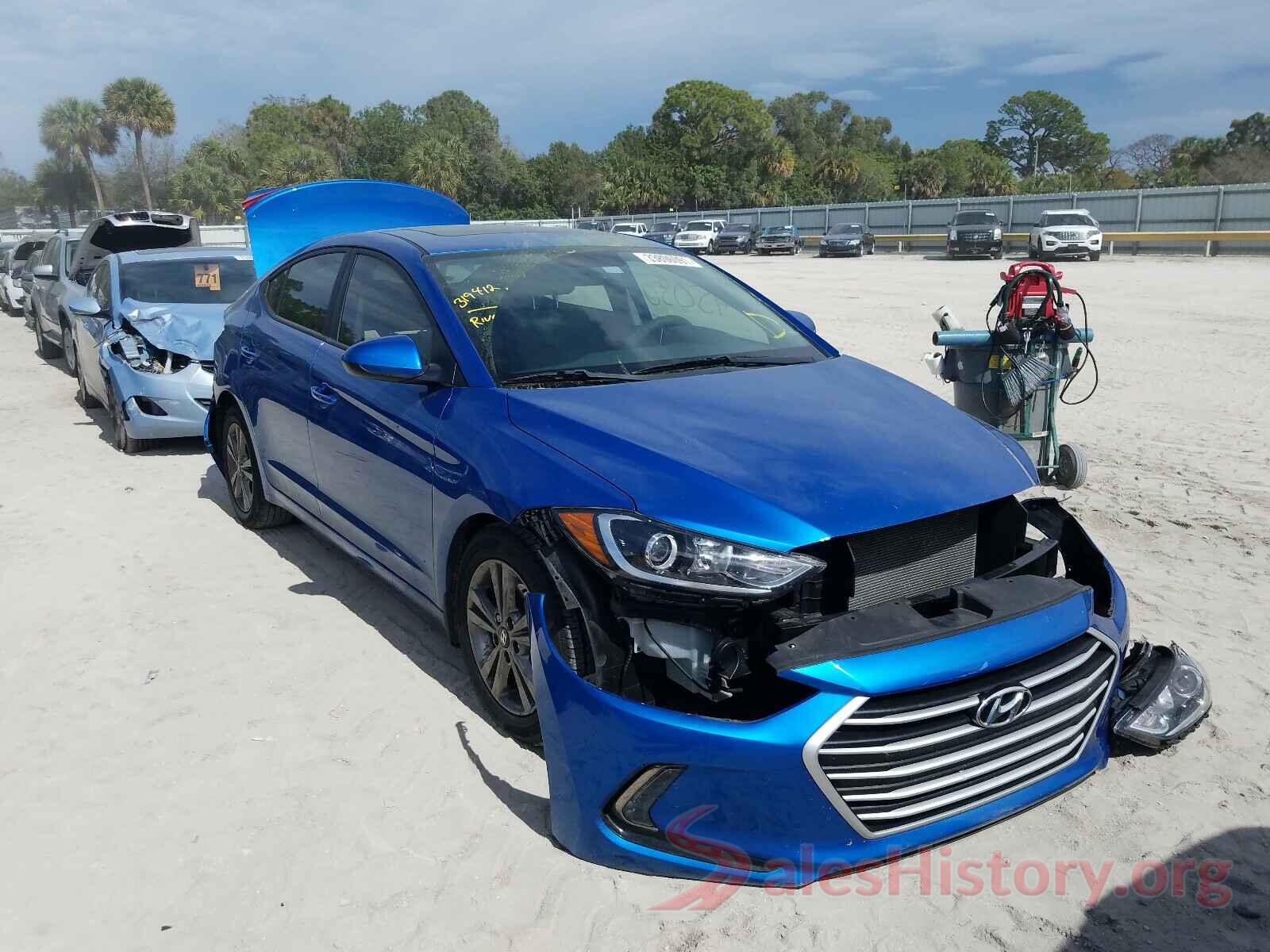 5NPD84LF7JH239499 2018 HYUNDAI ELANTRA