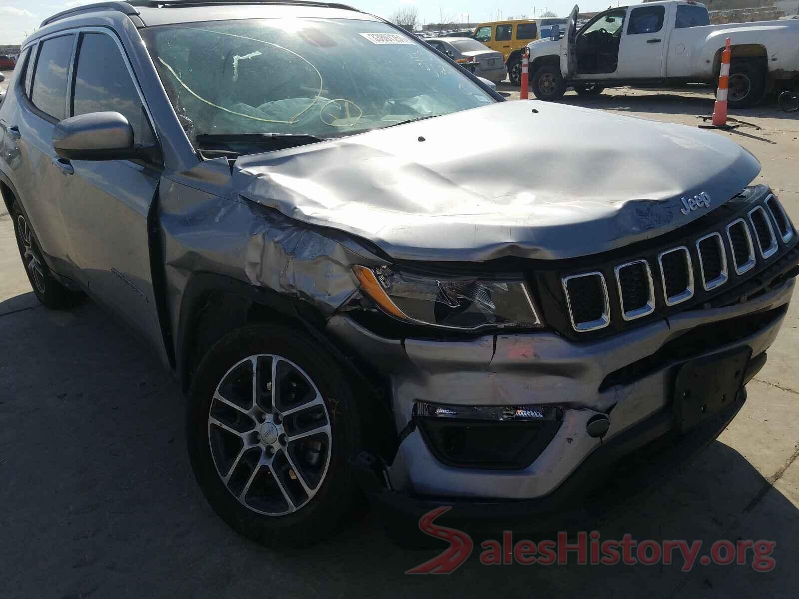 3C4NJCBB6KT743657 2019 JEEP COMPASS