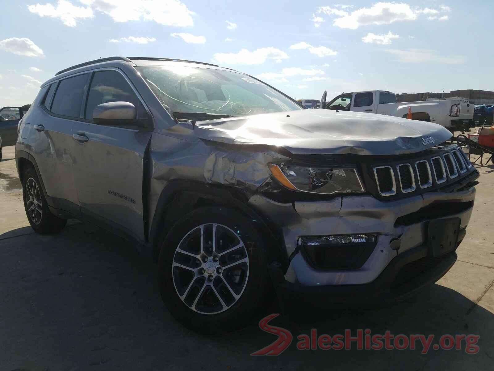 3C4NJCBB6KT743657 2019 JEEP COMPASS