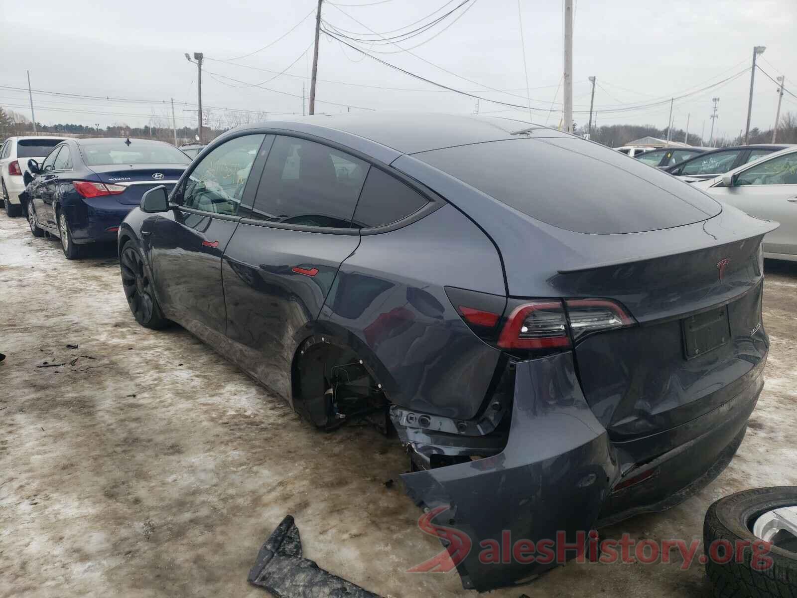 5YJYGDEF3LF011440 2020 TESLA MODEL Y