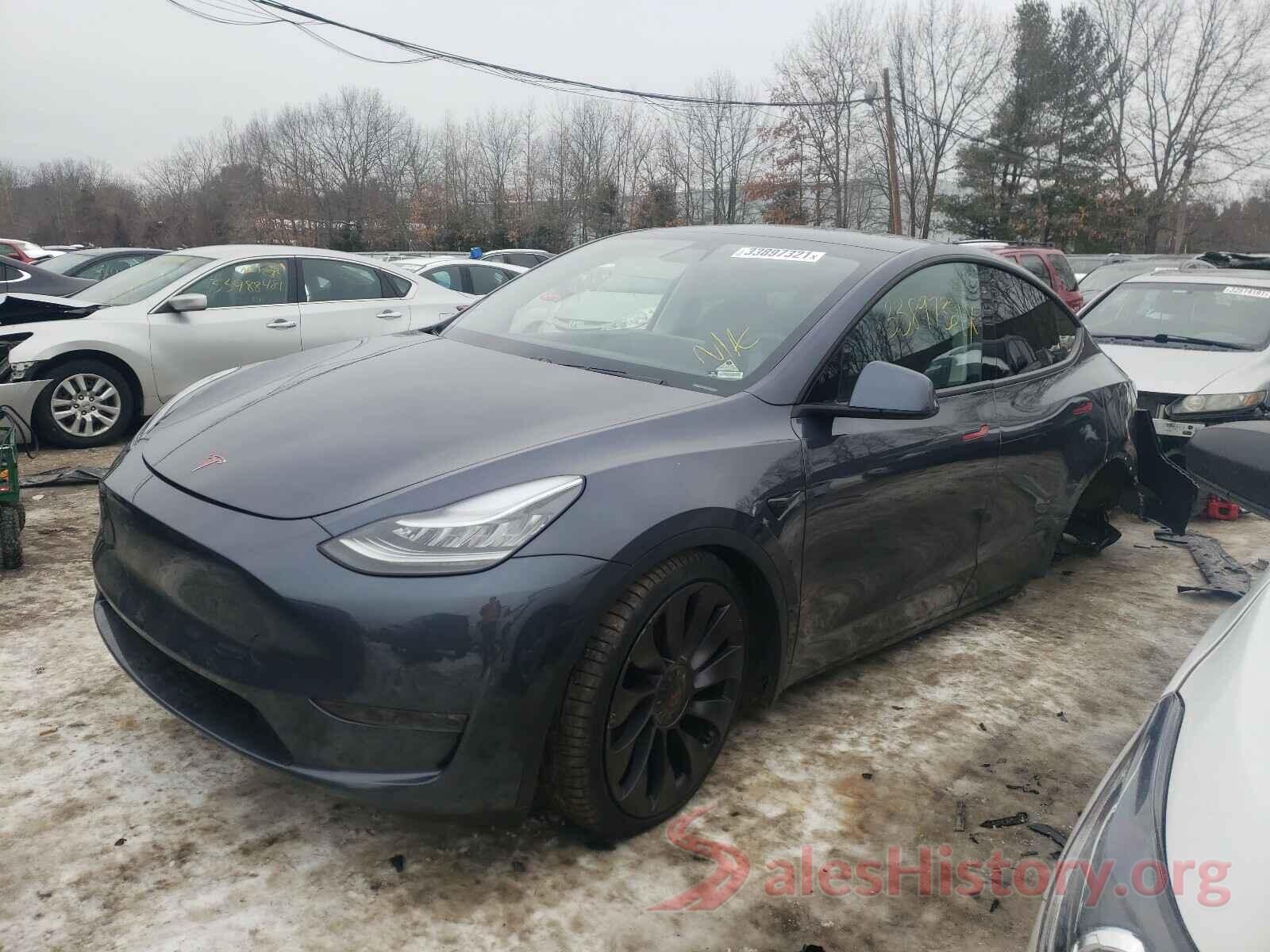 5YJYGDEF3LF011440 2020 TESLA MODEL Y