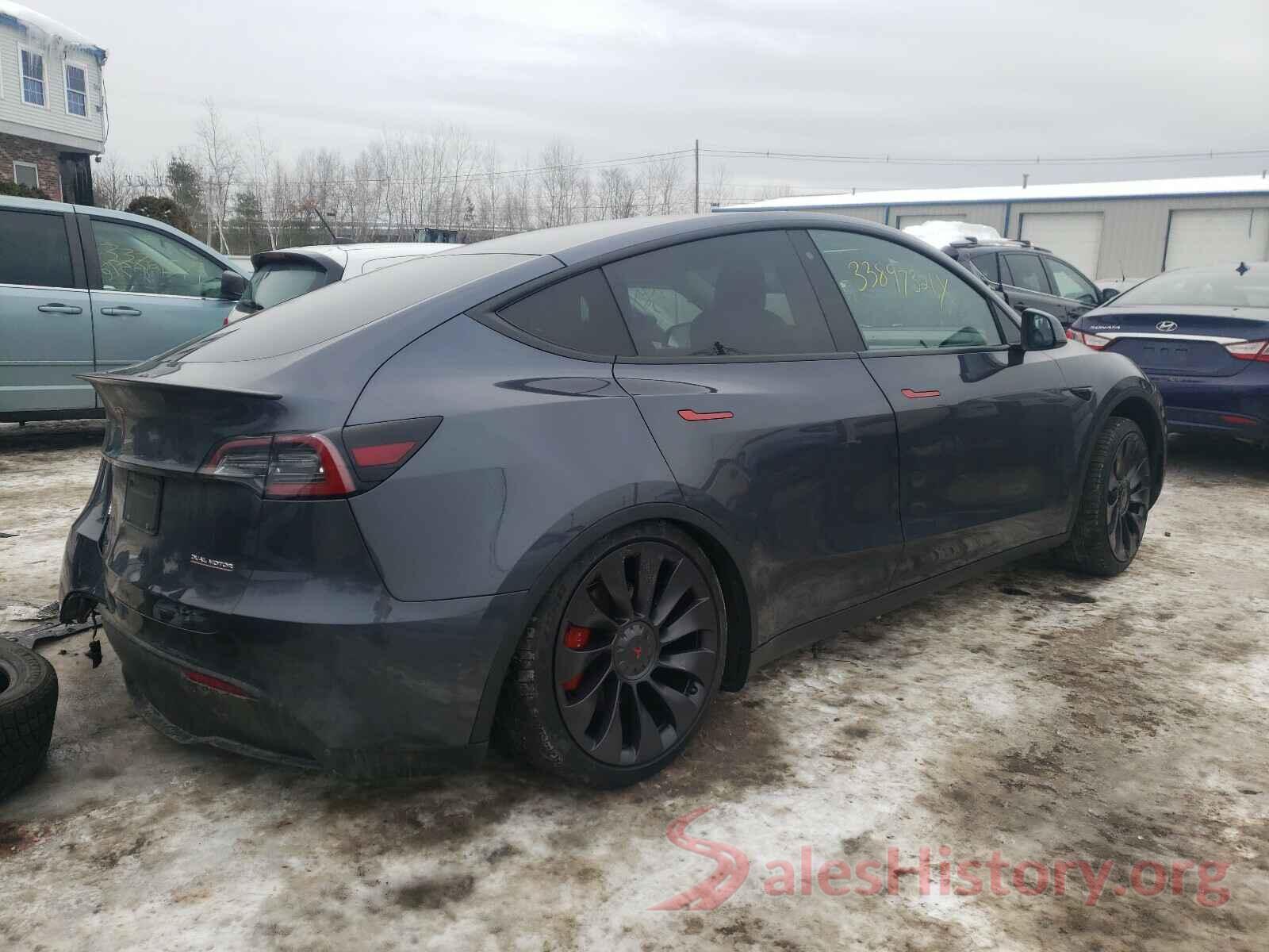 5YJYGDEF3LF011440 2020 TESLA MODEL Y