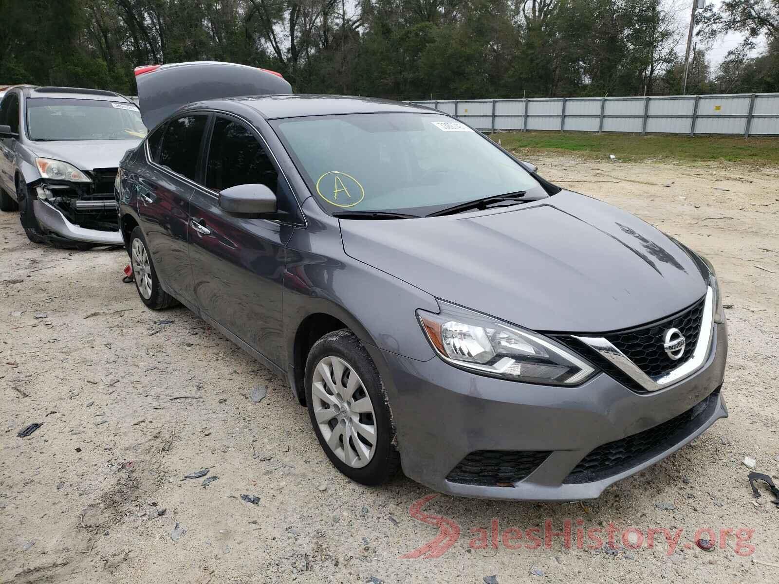 3N1AB7AP0KY411543 2019 NISSAN SENTRA