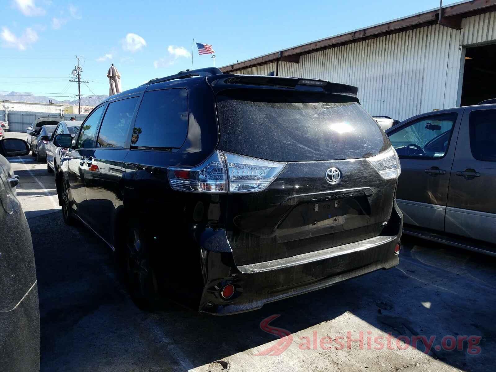 5TDXZ3DC7KS012513 2019 TOYOTA SIENNA