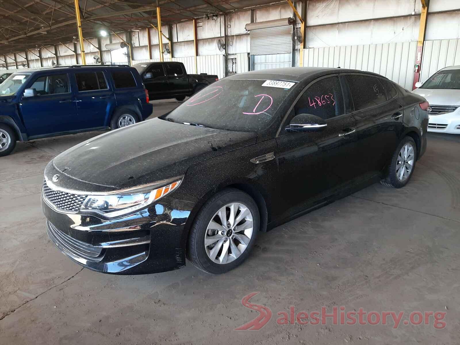 5XXGU4L37GG058289 2016 KIA OPTIMA