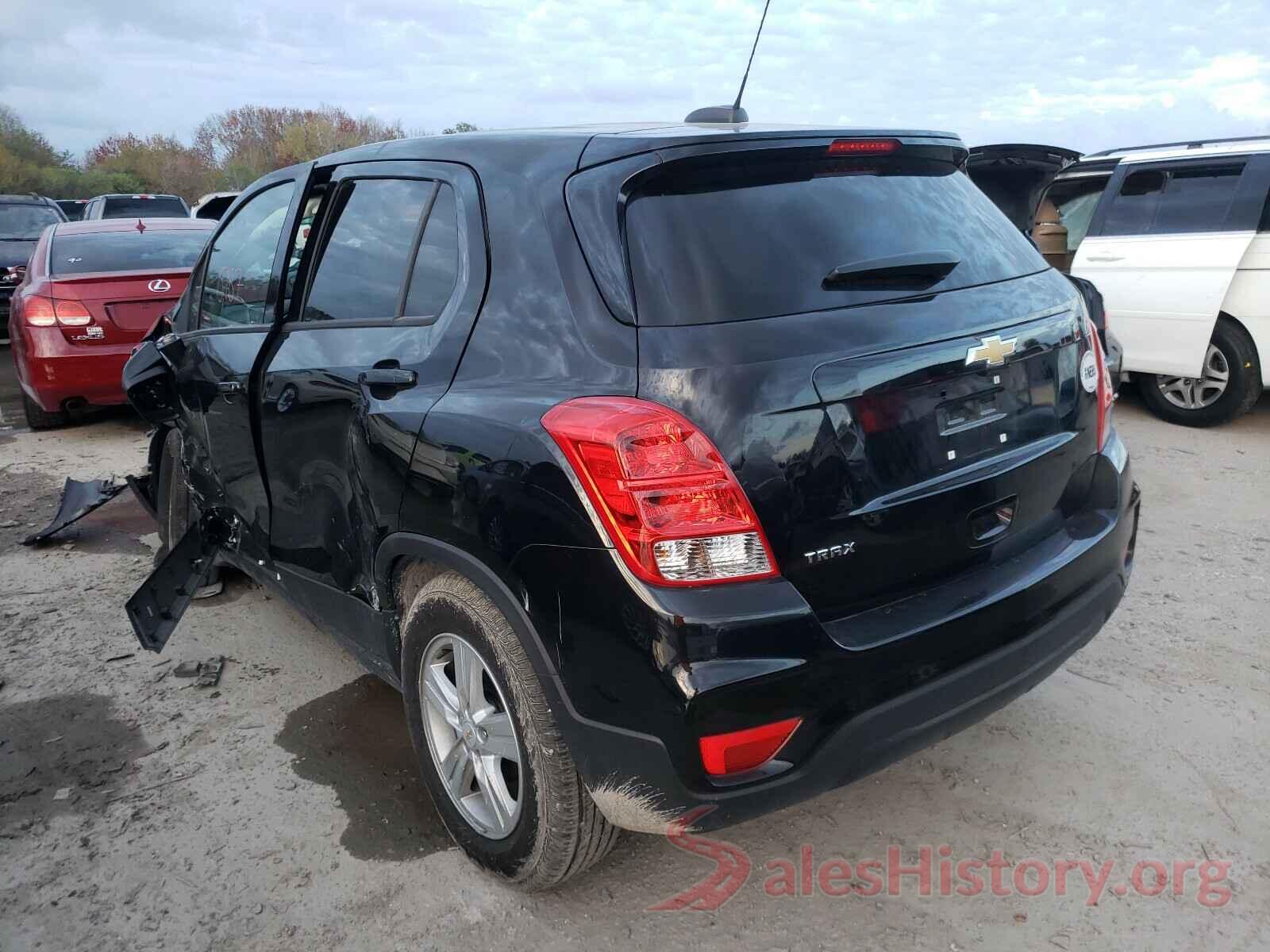 KL7CJKSB2LB091458 2020 CHEVROLET TRAX