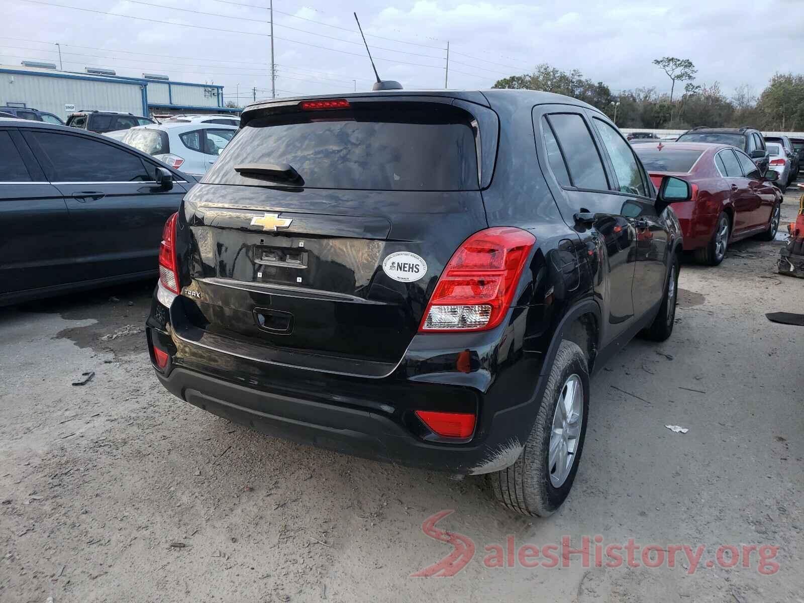 KL7CJKSB2LB091458 2020 CHEVROLET TRAX