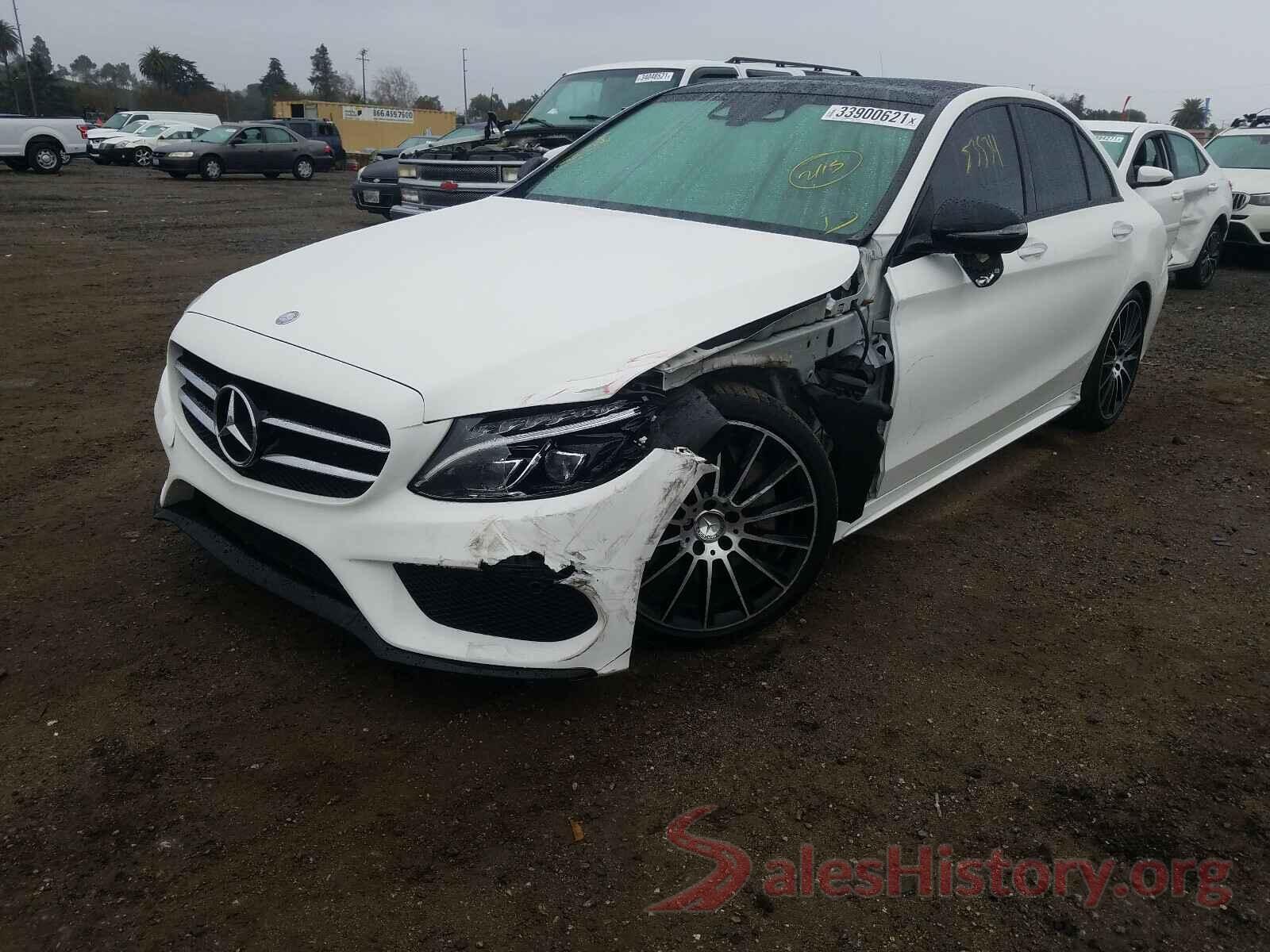 55SWF4JB5GU152317 2016 MERCEDES-BENZ C CLASS