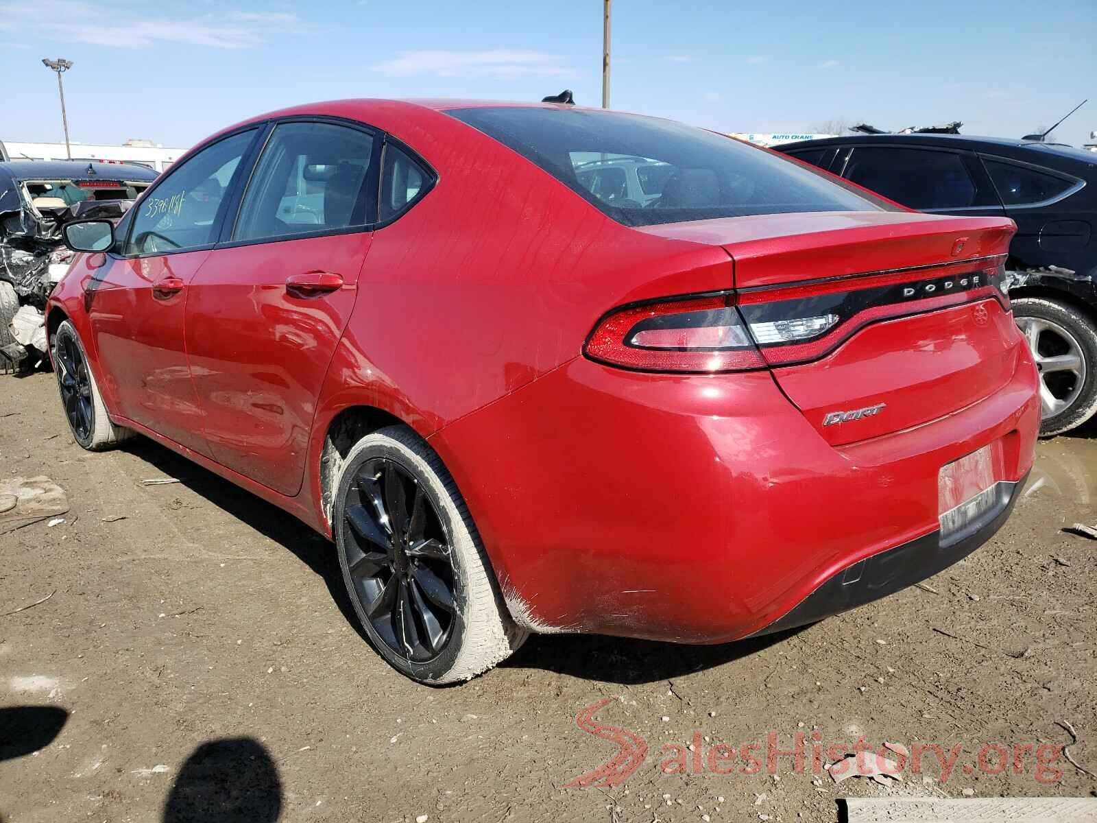 1C3CDFFA8GD819804 2016 DODGE DART