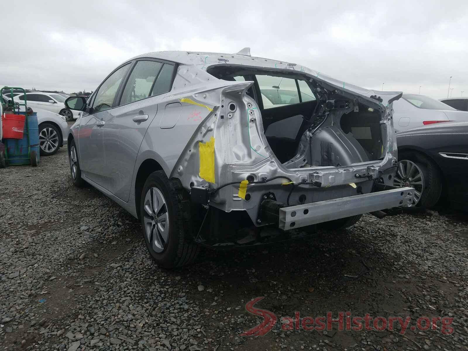 JTDKARFU3J3549874 2018 TOYOTA PRIUS