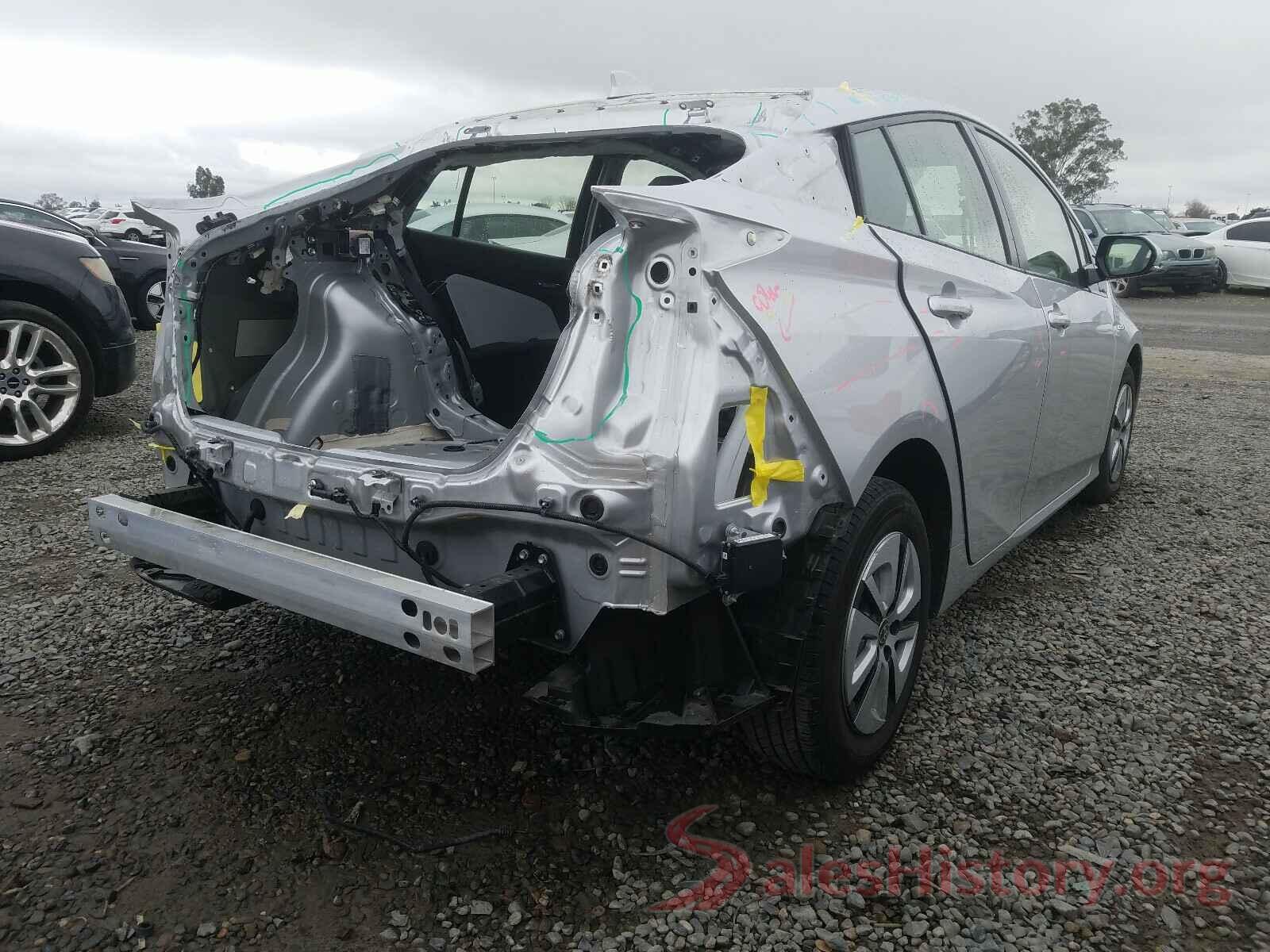 JTDKARFU3J3549874 2018 TOYOTA PRIUS