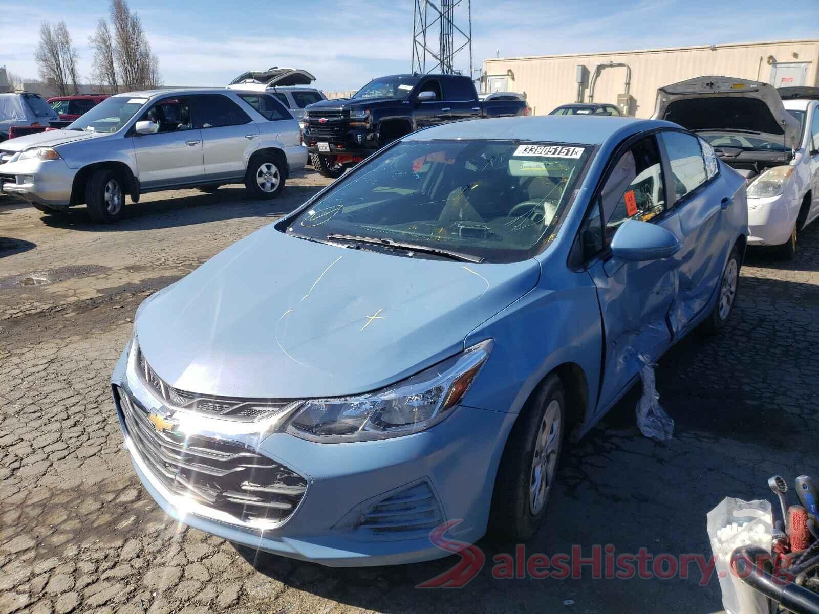 1G1BJ5SM6K7103753 2019 CHEVROLET CRUZE