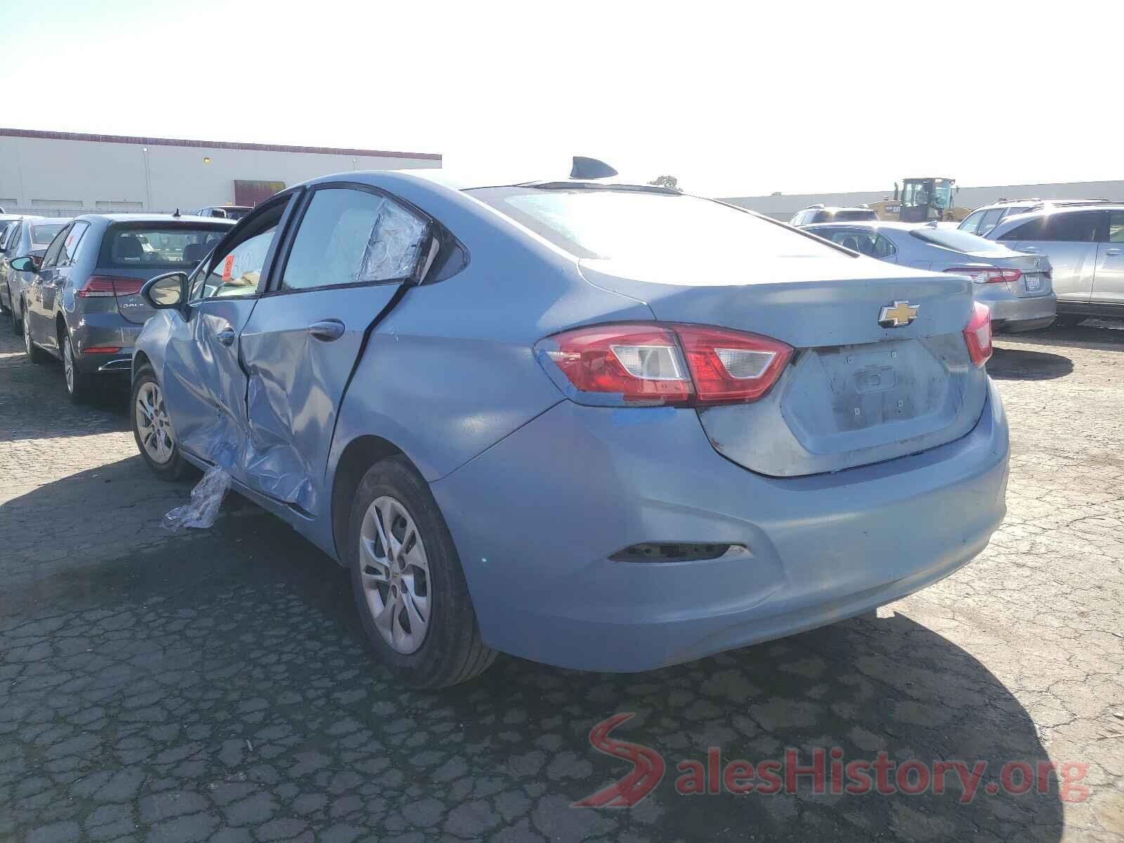 1G1BJ5SM6K7103753 2019 CHEVROLET CRUZE