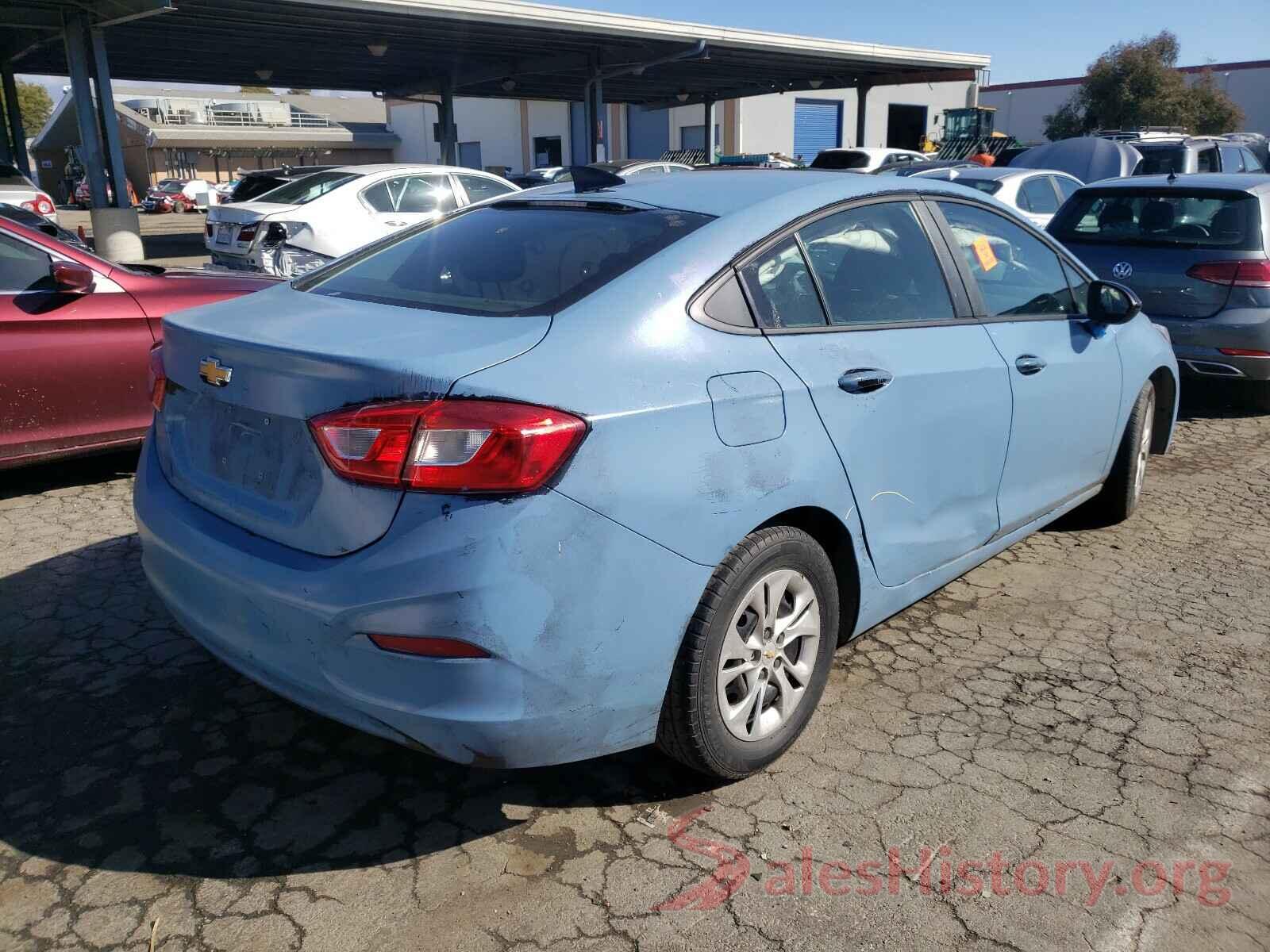 1G1BJ5SM6K7103753 2019 CHEVROLET CRUZE