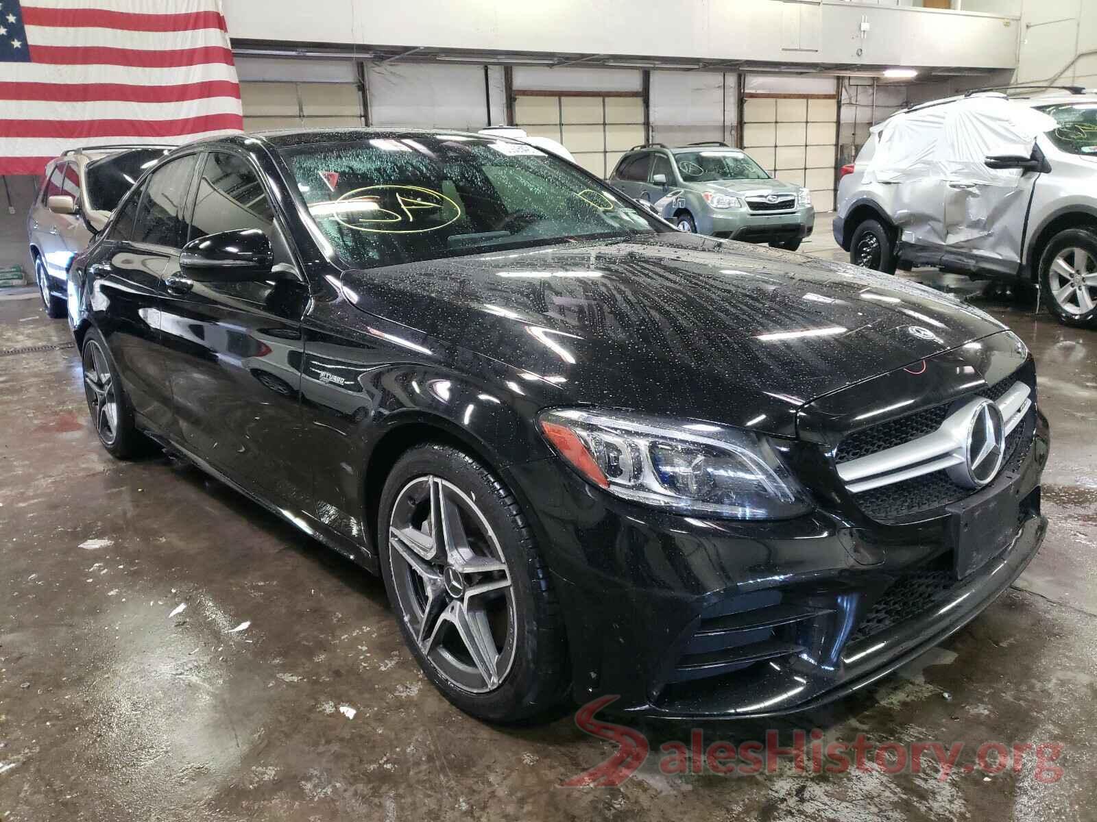 55SWF6EBXKU286254 2019 MERCEDES-BENZ C CLASS