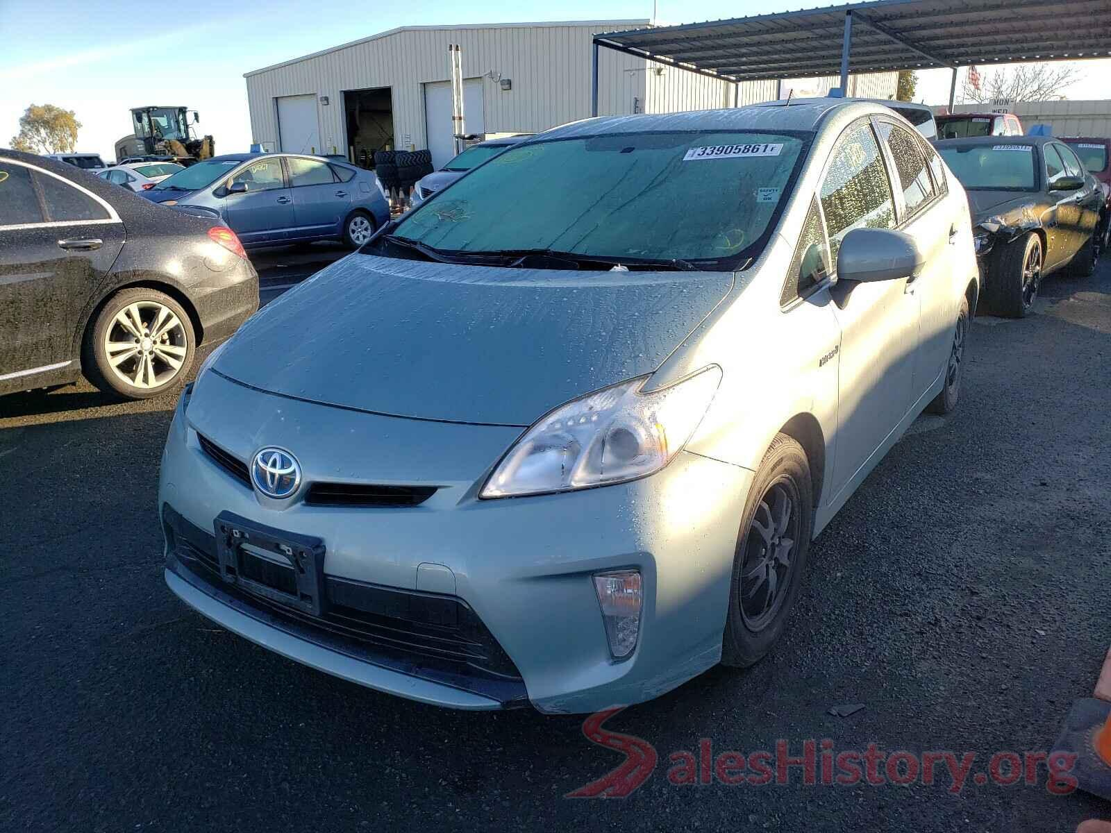 JTDKN3DU9F1970201 2015 TOYOTA PRIUS