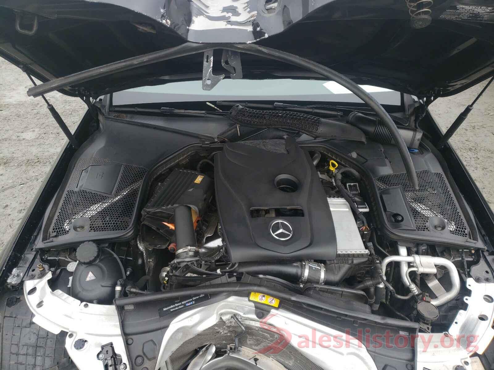 55SWF4JBXHU212724 2017 MERCEDES-BENZ C CLASS