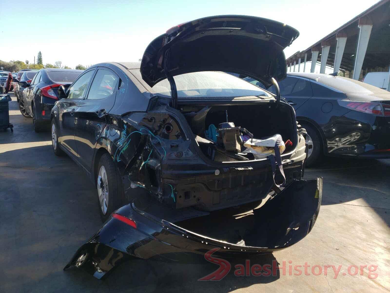 5NPDH4AE1GH672173 2016 HYUNDAI ELANTRA