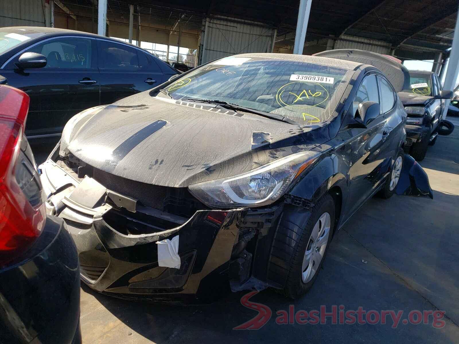 5NPDH4AE1GH672173 2016 HYUNDAI ELANTRA